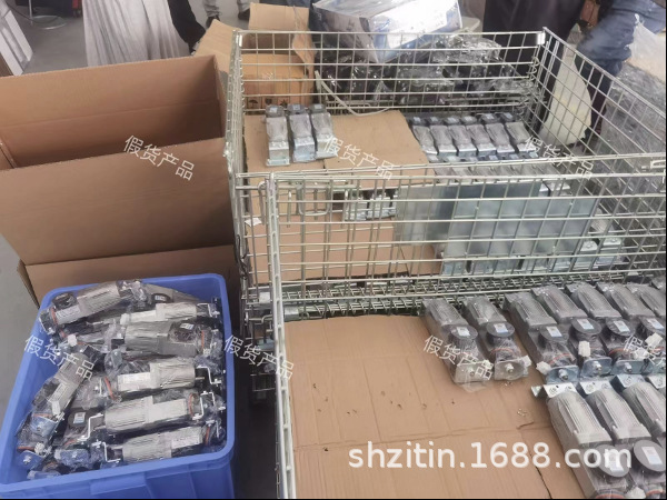 松下自动门打假案件现场照片