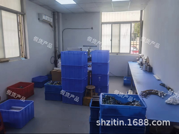 松下自动门打假案件现场照片
